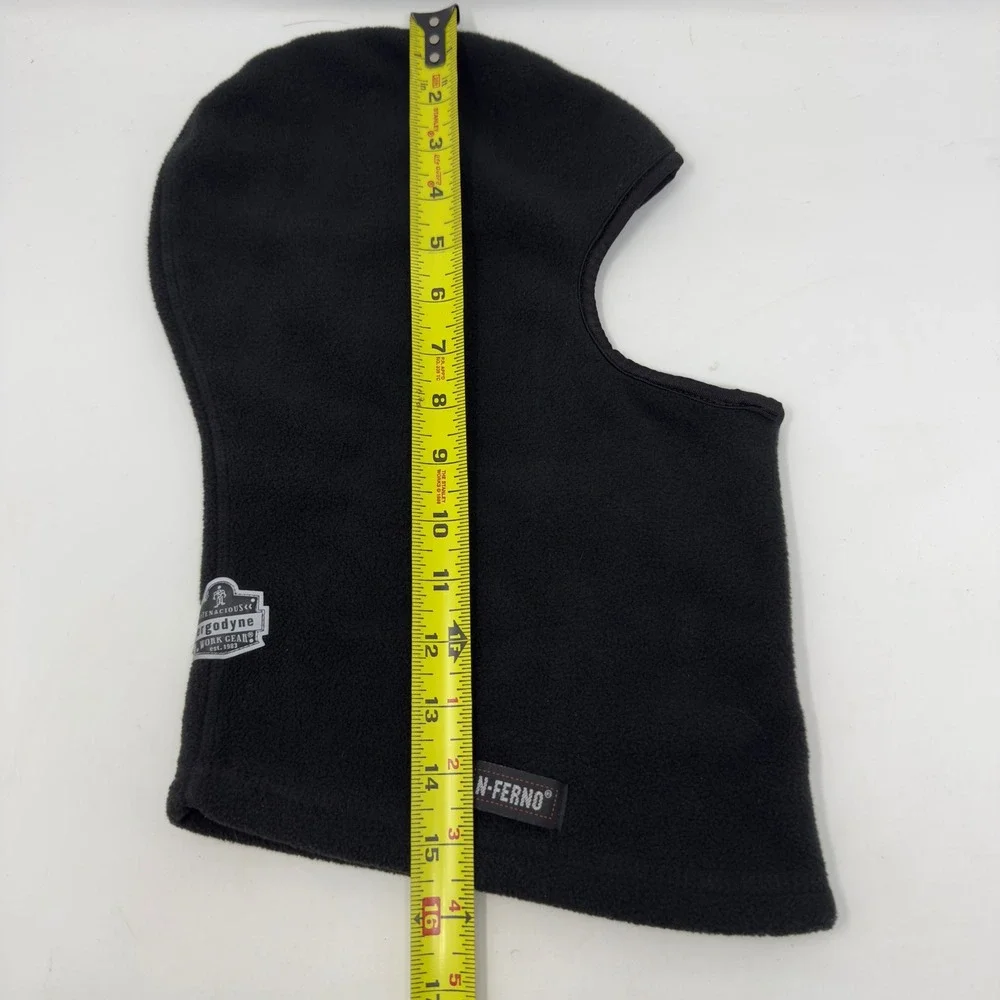 Ergodyne‎ N-FERNO Black Fleece Balaclava Face Mask Winter Work Gear 6823 Unisex